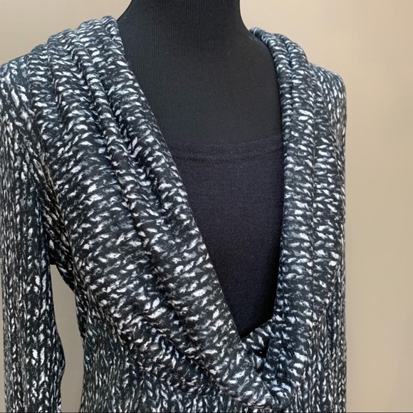 Papillon Cowl Neck Soft Dress, L. - Picture 2 of 9